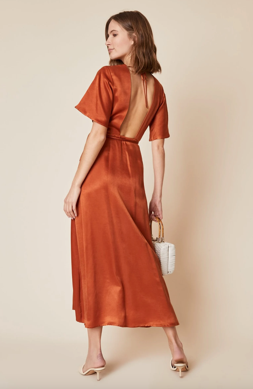 Robe de Mariage Terracotta